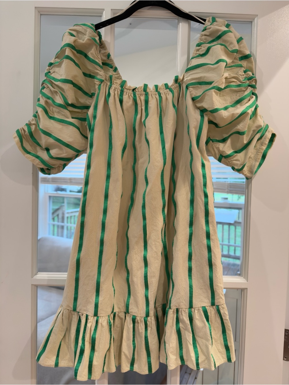 English Factory Striped Babydoll Dress | Size Small
